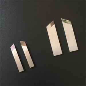 Buy cheap High Hardness Custom Tungsten Carbide Parts , 50x16x2mm Cemented Carbide Blade from wholesalers