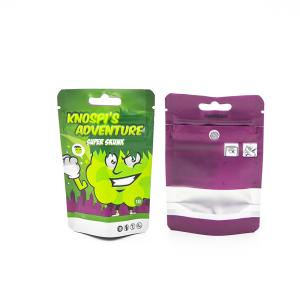 Buy cheap Weed Bags Child Resistant Bag Plastic Packaging Doypack Colorful Digital Printing from wholesalers