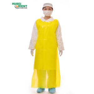 Buy cheap Odorless Disposable PE Apron No Sleeves Waterproof And Fluid Resistant Protective Apron from wholesalers