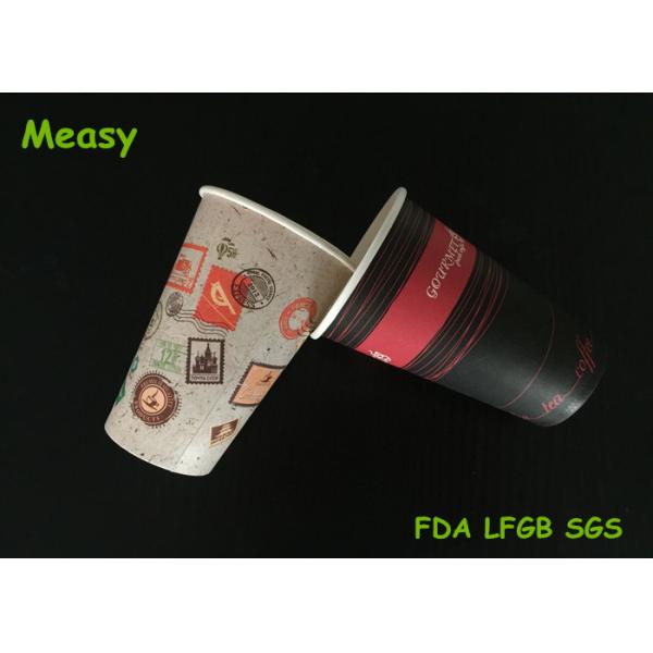 Buy cheap 10oz Professional Hot Paper Cups with Single Wall , Customized Printing from wholesalers