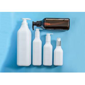 Square PET Plastic Shampoo Bottle 350ML 500ML 1000ML Customize