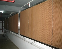 Buy cheap honey cone fibre poultry breeding cooling pad system from wholesalers