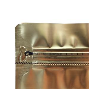 Custom Stand Up Resealable Coffee Bean Bags with Side Gusset Valve