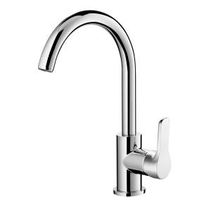 Buy cheap Adjustable Hot And Cold Kitchen Sink Taps Rotatable Commercial Sink Mixer from wholesalers