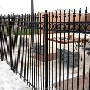 Buy cheap 5 Foot Wrought Iron Fence And Gates Galvanized from wholesalers