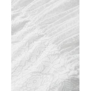 Buy cheap Ruffle Hem Asymmetric Lace Skirt For Women from wholesalers