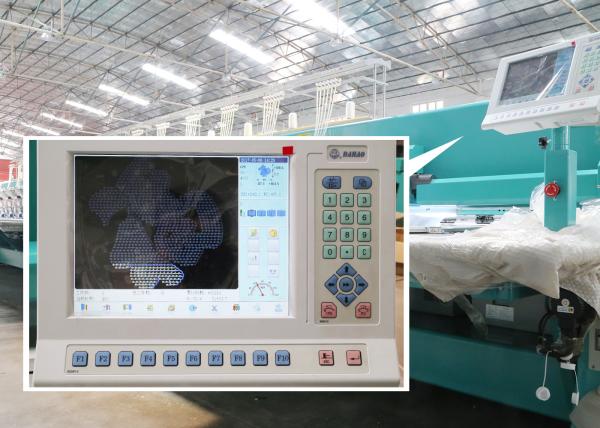 Buy cheap Stable Industrial Computerized Embroidery Machine Automatic Parking Alarm Function from wholesalers