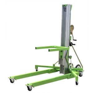 Buy cheap Portable Material Lift with manual winch from wholesalers