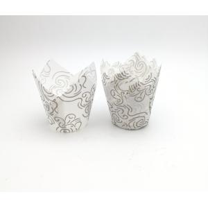 Buy cheap Food Grade Paper Muffin Baking Tulip Cupcake Cases from wholesalers