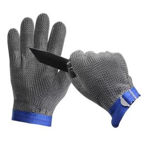 Buy cheap Meat Processing Slaughtering Anti Cut Metal Mesh Gloves 304 SS from wholesalers