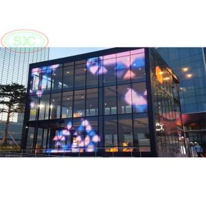 Buy cheap 1R1G1B Transparent LED Drapery Display IP43 62500 Dots/Sqm 3 Year Warranty from wholesalers