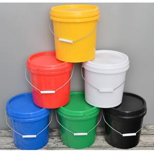Buy cheap 0.8-1.5mm Thickness Round Plastic Bucket With Smooth Surface And As Required Logo from wholesalers