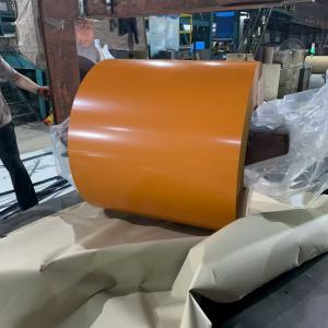 Buy cheap RAL Color Coated Coils With Flexible Processing Cutting / Bending / Roll Forming Thickness 0.14-3.0mm from wholesalers