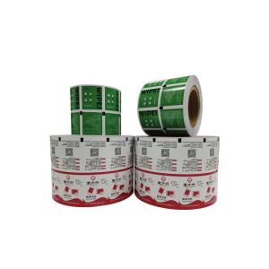 Buy cheap Custom Printed Logo Automatic Packaging Material Roll Film With Printing from wholesalers