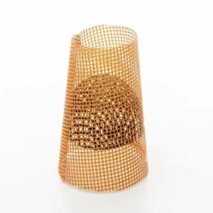 Customize Width Diamond Hole Shape Cast Aluminium Filter Screen for Molten