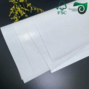 Buy cheap 80g 90g Glossy Art Paper White Food Safe Cones Paper For Ice Cream Wrapping 31 43inch from wholesalers