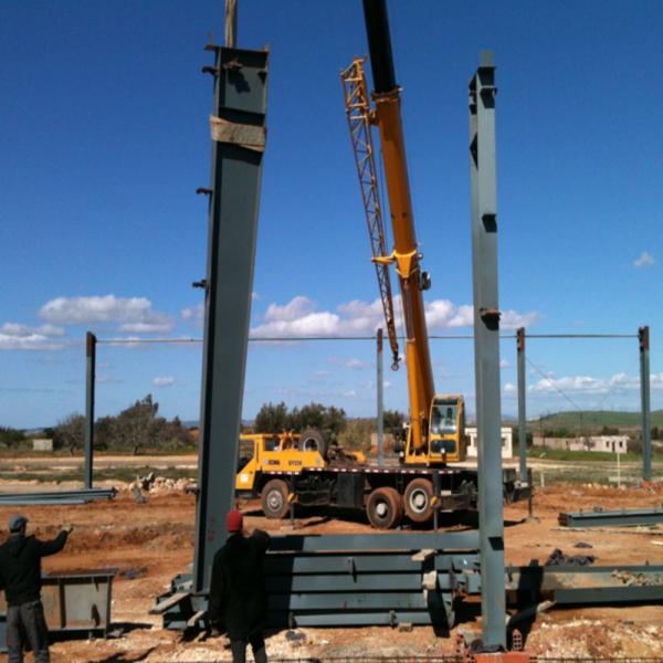 Quality Custom Steel Hangar Warehouse 8 Degree Seismic Resistance Q235B/Q345B for sale