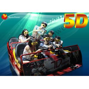 Buy cheap 3DOF Platform 100 Seats 5D Movie Theater System For Amusement Park from wholesalers
