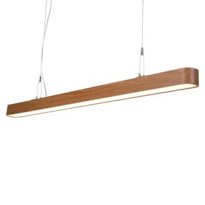 Buy cheap Super Brightness Linear LED Pendant Lights 110V-240V Wood Grain Color from wholesalers