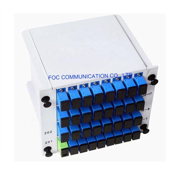 China FTTX CATV Optical Fiber PLC Splitter SC UPC 1×32 PLC Splitter on sale China FTTX CATV Optical Fiber PLC Splitter SC UPC 1×32 PLC Splitter on sale
