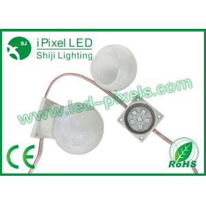 Buy cheap White Round Programmable Led Lights Diamater 50mm With 6 Pixels from wholesalers