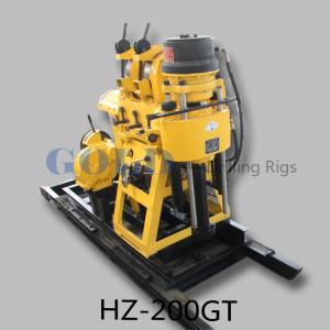 Buy cheap 180m depth 76mm diameter portable water Drilling Rig HZ-200GT from wholesalers
