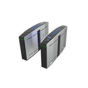 Buy cheap Flap Barrier Gate Turnstile Pedestrian Access Gate With Card Reader from wholesalers