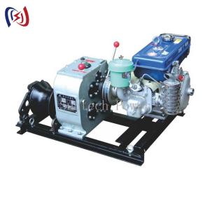 Buy cheap Powered Winch Belt Drive Heavy-Duty 8T Capacity For Industrial Construction Use​ from wholesalers