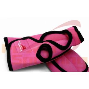Exercise Fitness Pink Neoprene Weighted Gloves 0.5KG pair