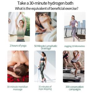 Enhance Mobility Pem Electrolyzer Hydrogen Water Machine Micro Hydrogen Bath