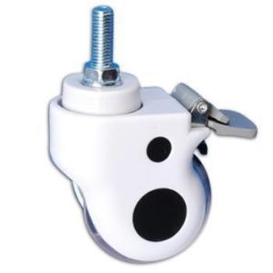 Buy cheap 06-Medical caster Transparent PU cart wheels from wholesalers