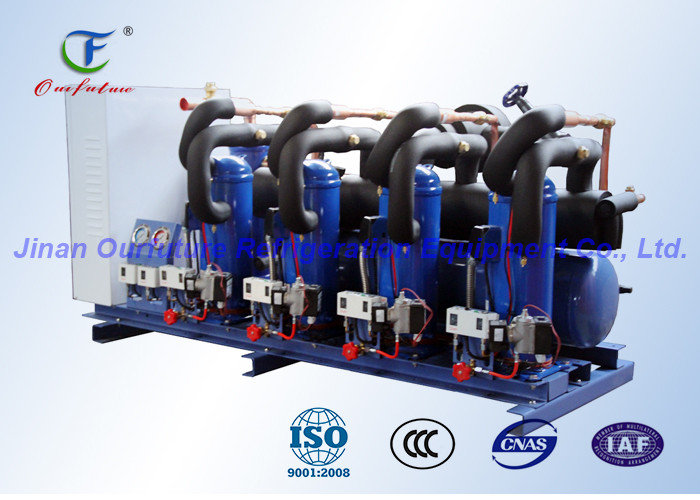 Quality Convenience Store Scroll Condensing Units Danfoss Parallel for sale
