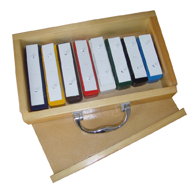 8 note aluminium board xylophone with wooden box / Music Toy / Orff instruments