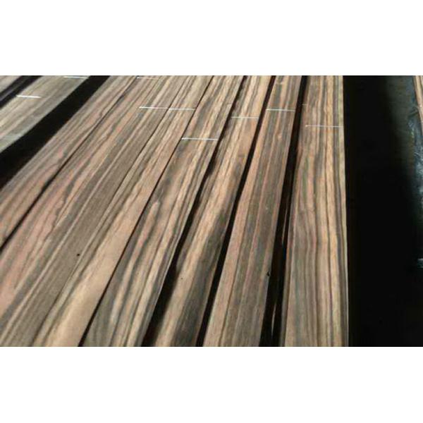 Quality Natural Ebony Sliced Veneer 0.45mm Thickness With A Grade for sale