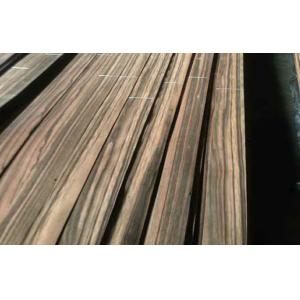 Buy cheap Natural Ebony Sliced Veneer 0.45mm Thickness With A Grade from wholesalers