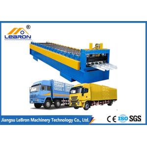 Buy cheap White color and blue color car panel cold roll forming machine 2018 new type 10 meter container panel from wholesalers