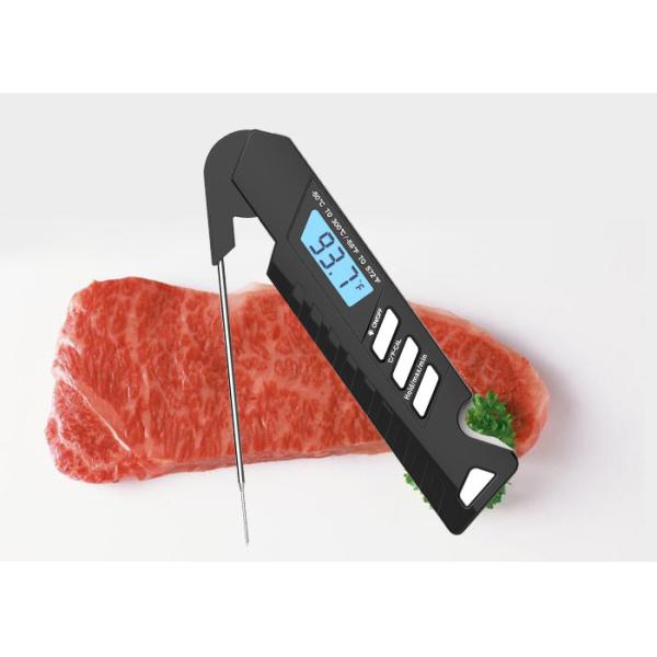 Ultra Fast Folding BBQ Meat Thermometer Digital With Backlight Calibration