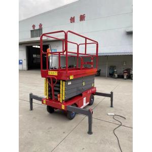Buy cheap 8 m 10 m 11.8 m Vertical Platform Lift Mobile Scissor Lift Elevating Aerial Work Platform Lift from wholesalers