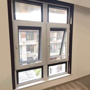 Aluminum Frame Casement Single Hung Windows With Retractable Screens