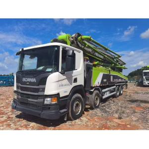 Buy cheap Zoomlion 2019 56m Concrete Pump Truck (Scania Chassis) from wholesalers