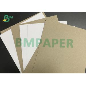 Buy cheap 700gsm C1S Duplex Cardboard White Coated With Grey Back Planks from wholesalers