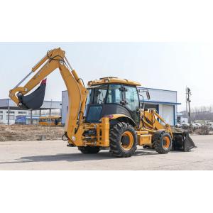 WZ40-30 Mini Backhoe Loader Hydraulic 4x4 3 Ton With Multifunction Bucket