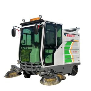 Buy cheap Pure Electric Five Brush Sweeper Cleaning Machine for Outdoor Working Automatic Driving Cleaner from wholesalers