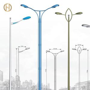 Buy cheap 2020 New Product Hot Dip Galvanized Single Double Arm Street Light Pole product
