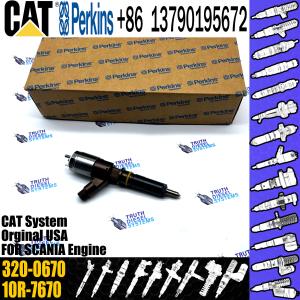 Buy cheap Diesel Common Rail Fuel Injector assembly 10R-7670 320-0670 for C-aterpillar C4.2/C6.4 engine from wholesalers