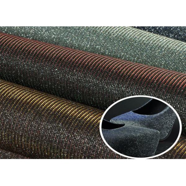 Buy cheap Customized Classical Glitter Mesh Fabric Laser Shiny With TC Backing from wholesalers