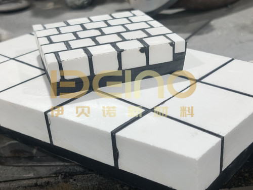 Quality Two In One Rubber Ceramic Liners Customized Moulding ISO Certificate for sale