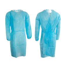 Quality Medical Grade Disposable Gowns , Virus Protection Suit Prevent Air Dust Particles for sale