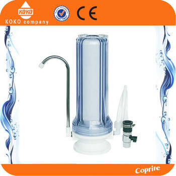 Quality UV Water Purifier System Household Water Filter 2 Stage Food Grade Plastic Material for sale