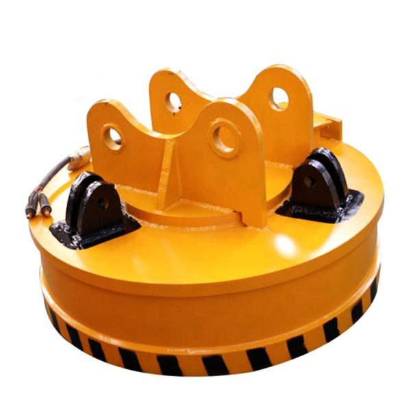 China Custom Excavator Circular Electromagnet Chuck For Metal And Lifting Scrap on sale China Custom Excavator Circular Electromagnet Chuck For Metal And Lifting Scrap on sale